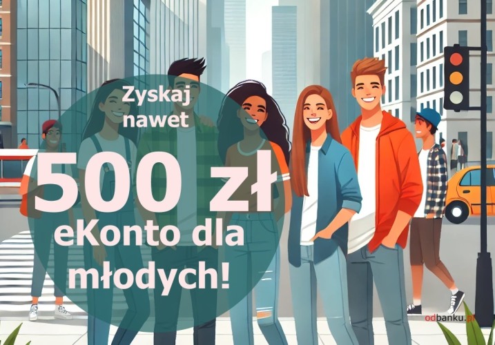 Zyskaj nawet 500 zł - konto młodzieżowe w mBanku!