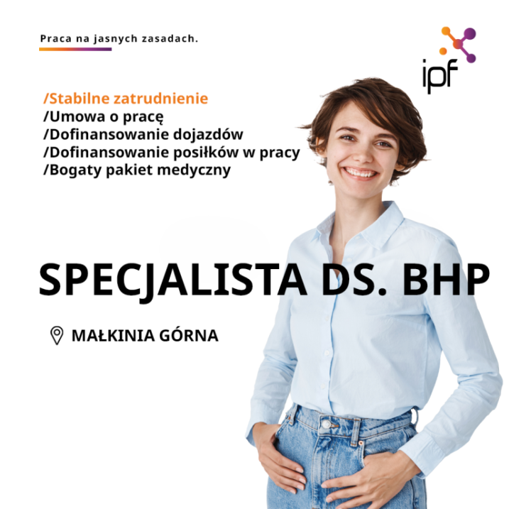 PRACA - Specjalista ds. BHP