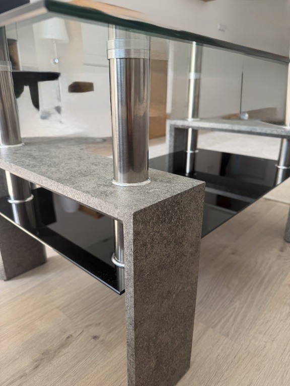 Szklany stoik kawowy