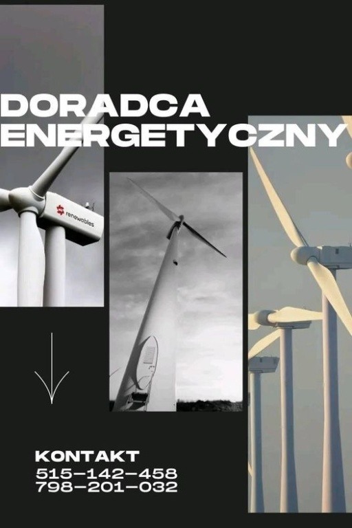 Turbiny wiatrowe , moce dobieramy wg zapotrzebowania zużycia energii