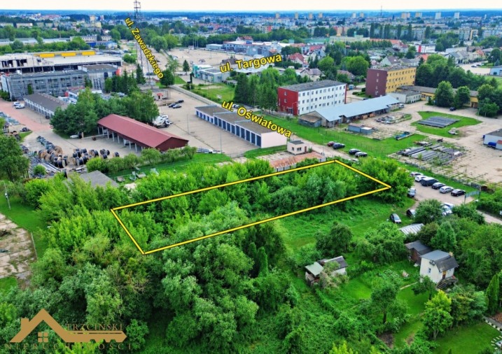 Działka inwestycyjna | Teren PU | Produkcja • Magazyny • Usługi