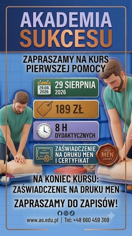KURS PIERWSZEJ POMOCY PRZEDMEDYCZNEJ