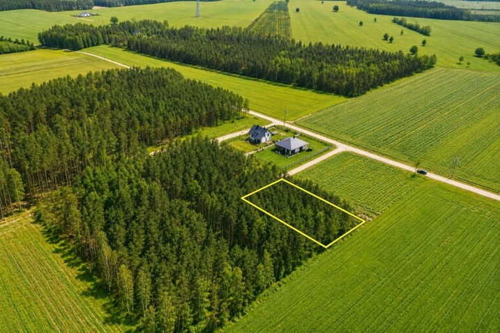 Działka mieszkaniowa 12,4 ar – Przytuły Stare