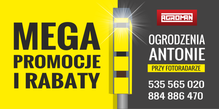 WIOSENNA PROMOCJA - CZAS NA NOWE OGRODZENIE! AGROMAN ANTONIE