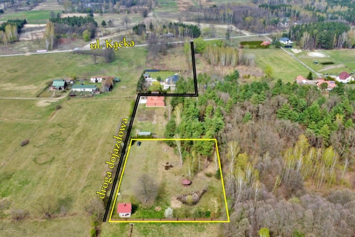 Wiązowna Kościelna: 4551 m2 z WZ pod Warszawą