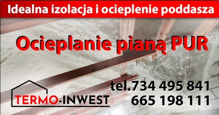 Izolacje i ocieplenia natryskowe pianą PUR Wdmuchiwanie wełny I celulozy