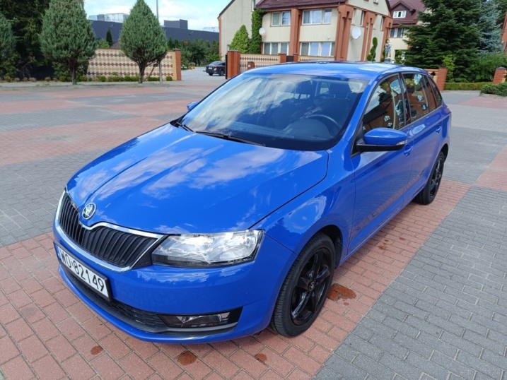 Skoda Rapid 2018r. w benzynie