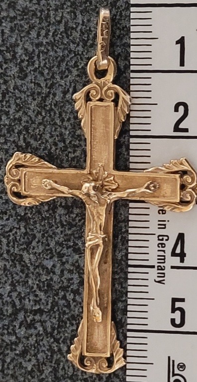 Sprzedam ZŁOTY ŁAŃCUSZEK MĘSKI Z KRZYŻYKIEM