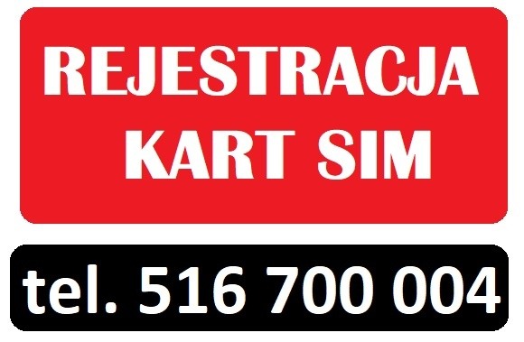 Polskie zarejestrowane startery SIM zestawy startowe Dąbrowa Górnicza card SIM prepaid gotowe do użycia sprawne