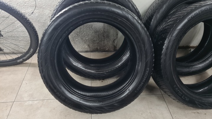 4x Opony Zimowe 26550 R20 Nokian WR SUV 3 komplet