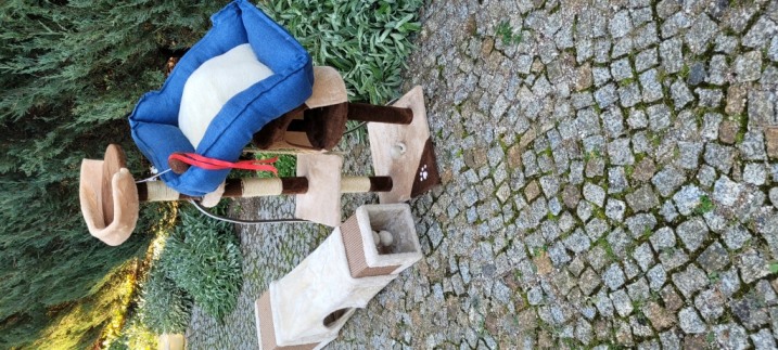 Dla kotów:drapak,legowisko i tunel za199zł