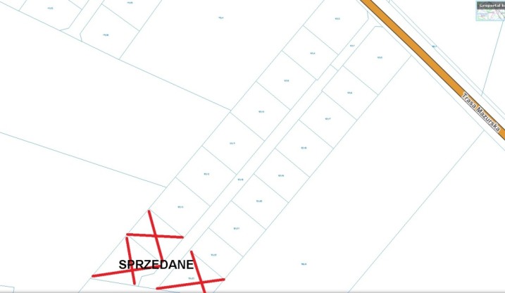 sprzedaje działki Kadzidło