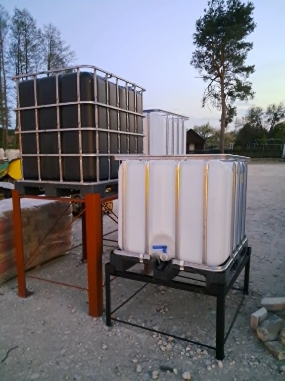 Mauzer , zbiornik 1000L 800L beczki stojak