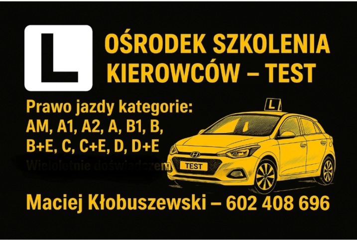 Ośrodek Szkolenia Kierowców TEST