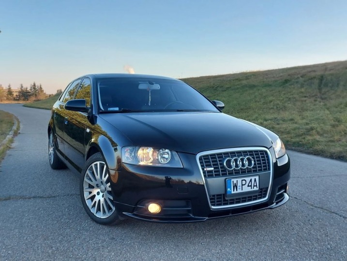 AUDI A3 8P S-LINE 3.2 V6 250KM DSG QUATTRO