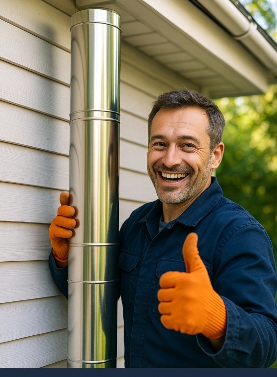 Montaż stalowych wkładów kominowych – trwałość i szczelność na lata