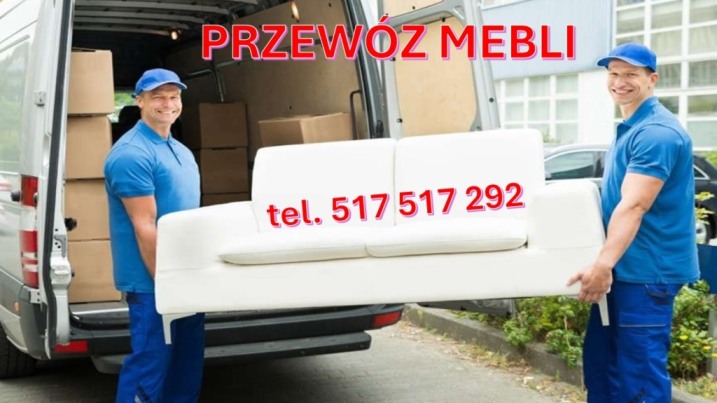 Przeprowadzki 24/7 * Transport - Zapraszamy! Wnosimy!