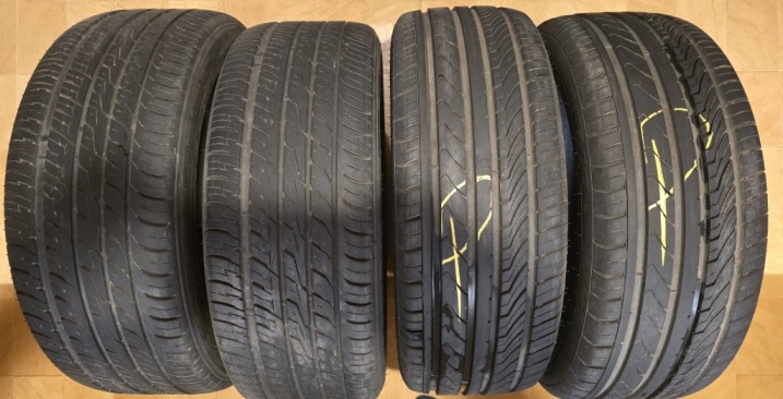 Cztery opony M+S 245/45 R20