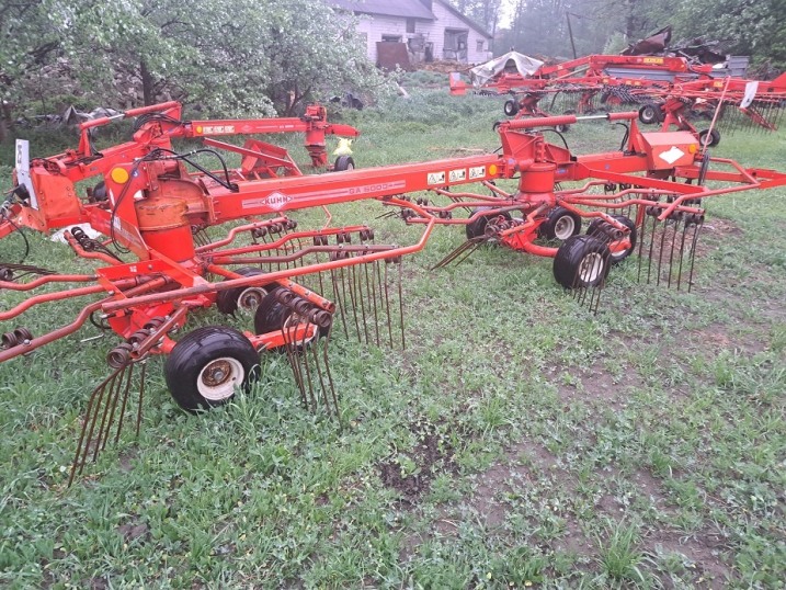 zgrabiarka kuhn 6000 i kuhn 7822duża