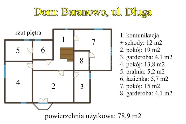 Komfortowy dom w Baranowie