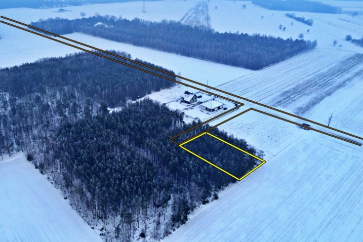 Działka mieszkaniowa 12,4 ar – Przytuły Stare