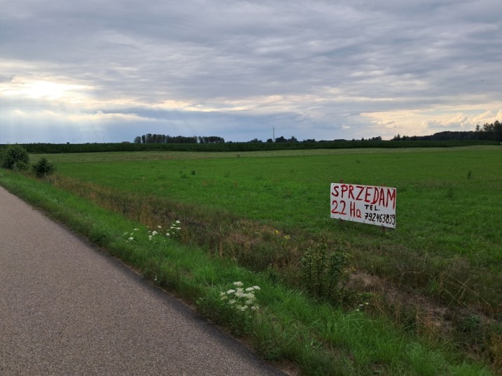Sprzedam łąkę 2.26 Ha