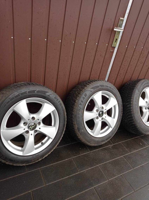 Sprzedam alufelgi 16 `+ opony zimowe GOODYEAR 205/60/16 R