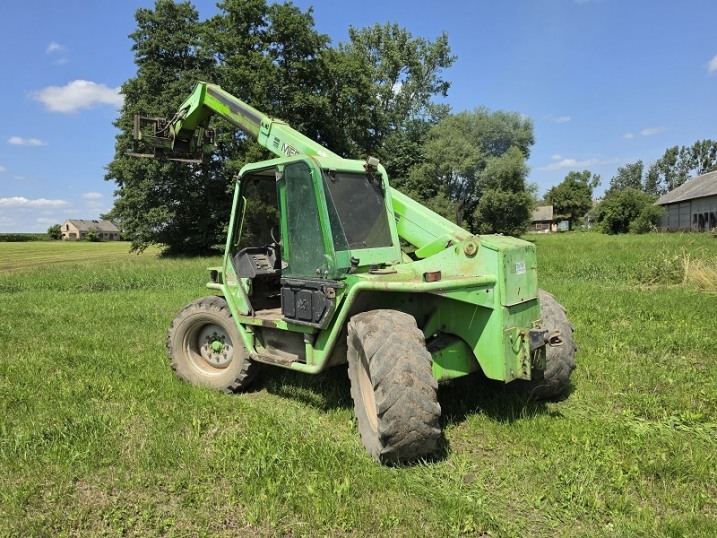 ładowarka teleskopowa merlo/ i mini teleskop JCB