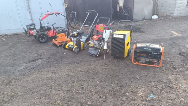 Wynajem sprzętu budowlanego i ogrodniczego