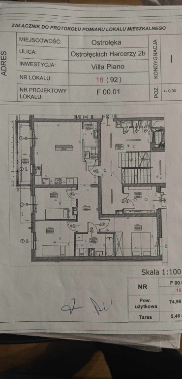 Sprzedam Nowoczesne Mieszkanie parter 74m z Garaż VillaPiano