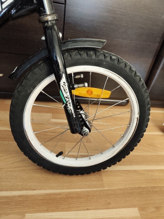Rowerek dziecięcy Kris Grand koła 16" + koła boczne