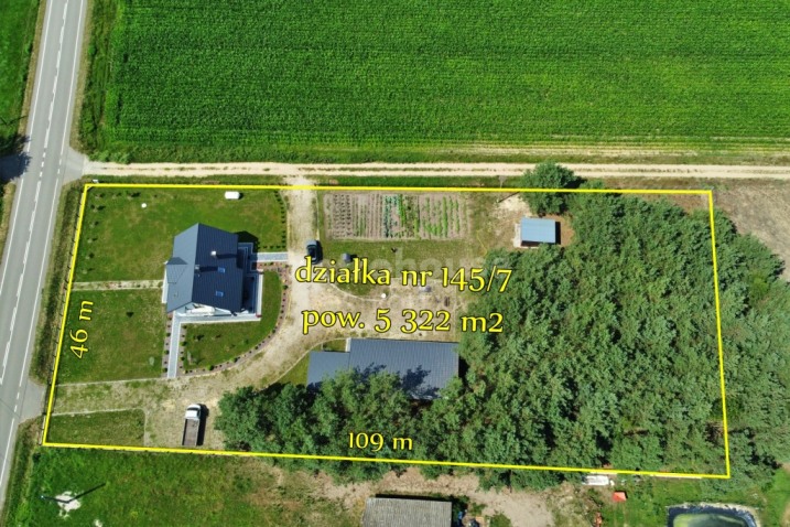 Golanka: nowy dom, piękna duża działka - 5322 m2