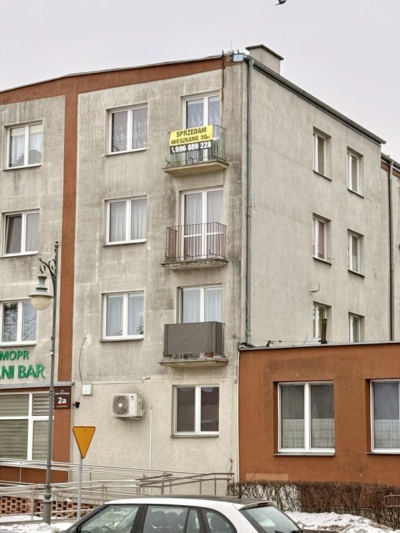 Mieszkanie 52m² w Ostrołęce na Starym Mieście z widokiem na Plac Bema