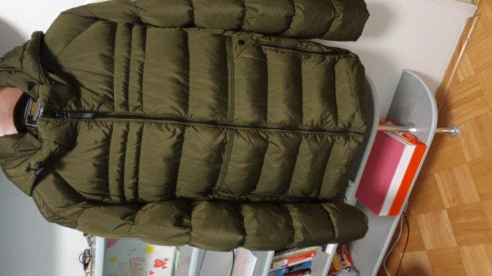 Nowa Męska kurtka zimowa ciepła dla Pana 1,82 cm