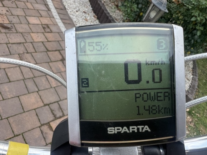 Rower elektryczny damski SPARTA