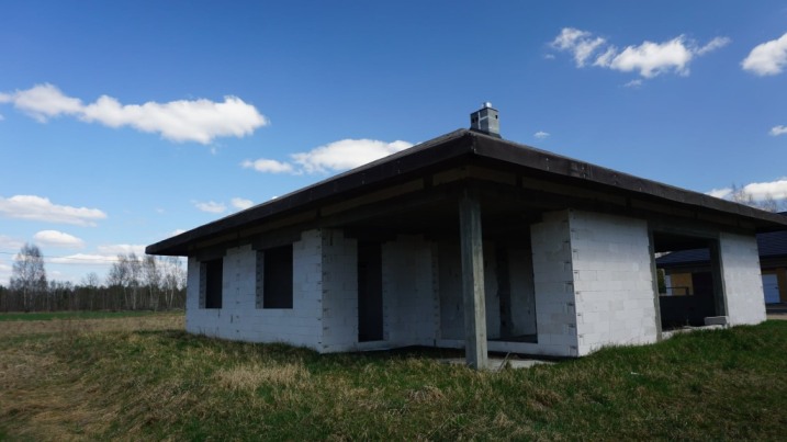 Sprzedam dom - stan surowy otwarty - Dzbenin