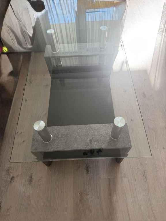 Szklany stoik kawowy