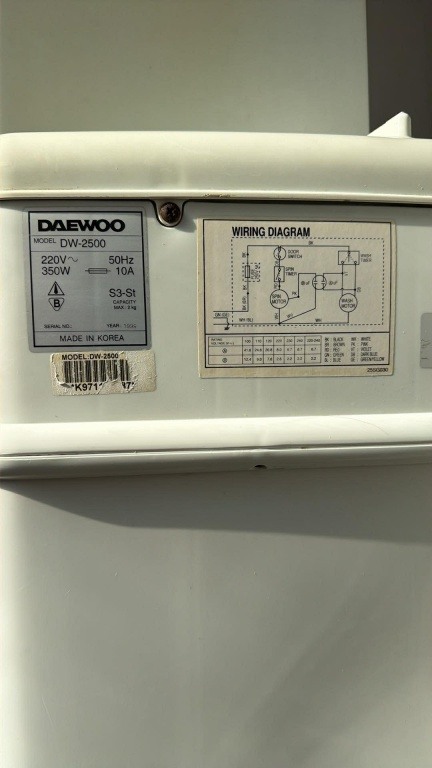 pralka kompaktowa Daweoo