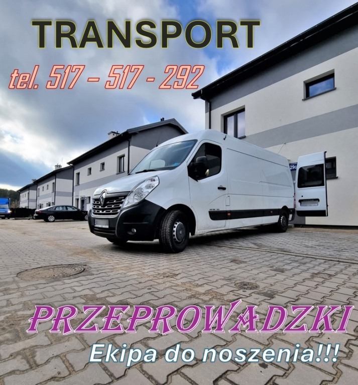 Przeprowadzki Przewóz AGD i mebli! Własna ekipa! Transport