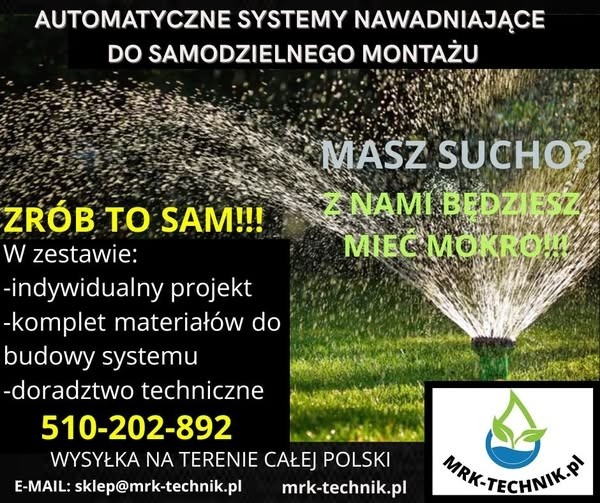 Projekt Nawodnienia Ogrodu- Nawodnienie do samodzielnego montażu