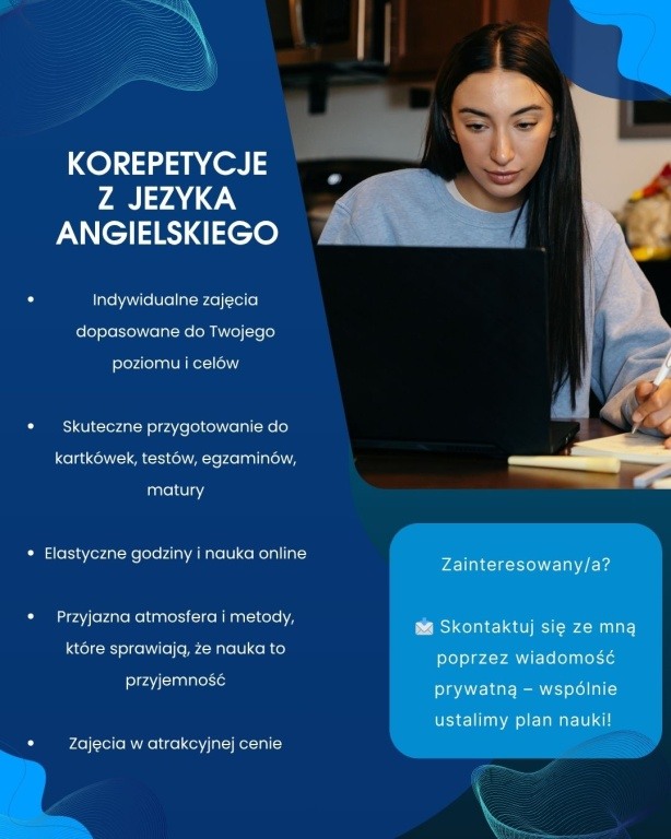 Korepetycje z języka angielskiego