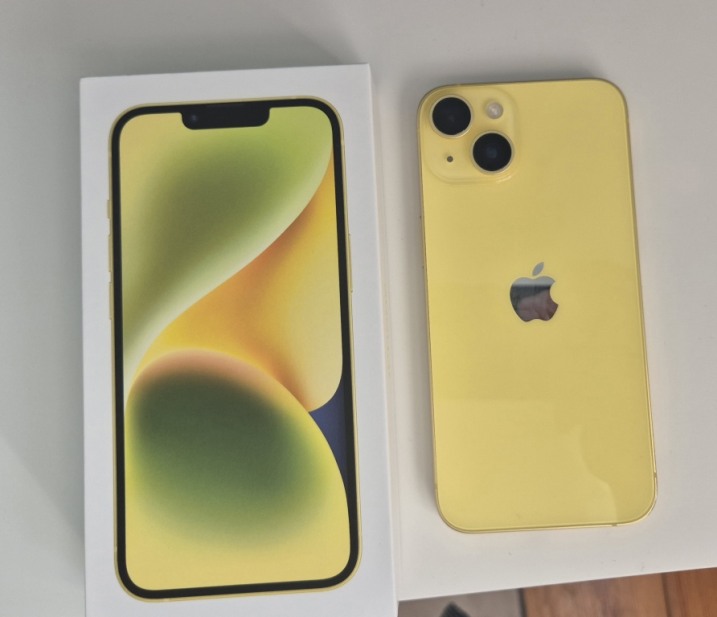 Iphone 14 128GB żółty
