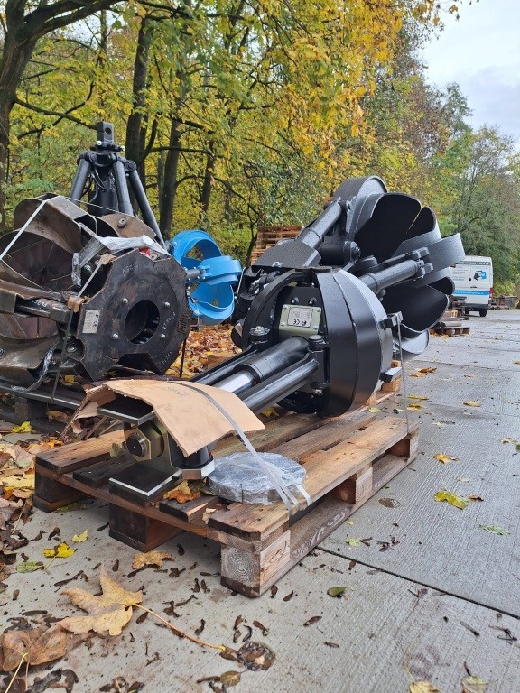 Łyżka do kopania studni kręgowych do koparki