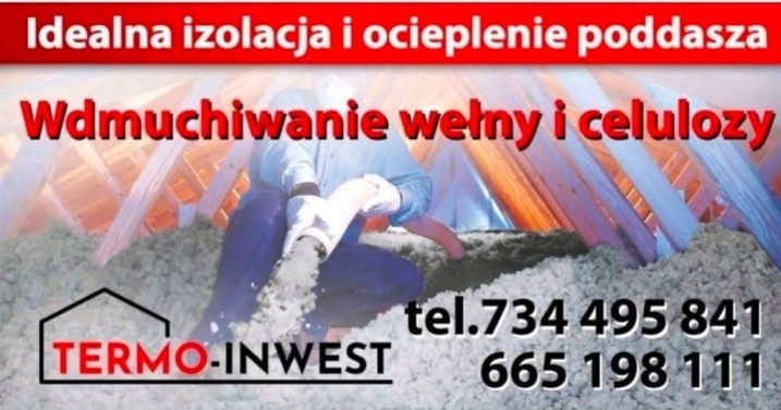 Izolacje i ocieplenia natryskowe  pianą PUR
