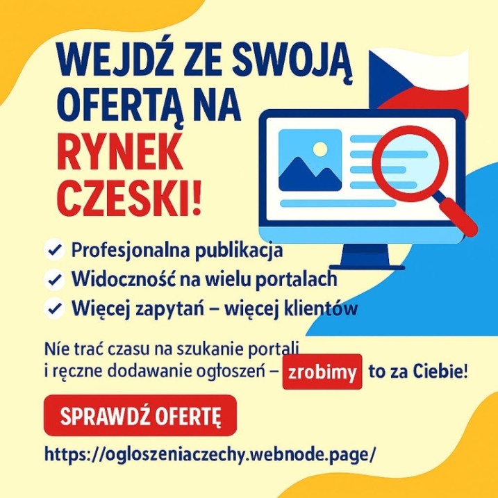 Dodawanie ogłoszeń, czeskie portale ogłoszeniowe