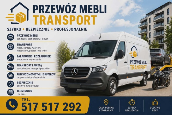 517-517-292 # Bagażówka # Przeprowadzki # Transport # Wnosimy