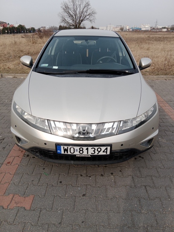 Honda Civic PółAutomat 1.8 benzyna 2007r przebieg 208,000 km ,130km