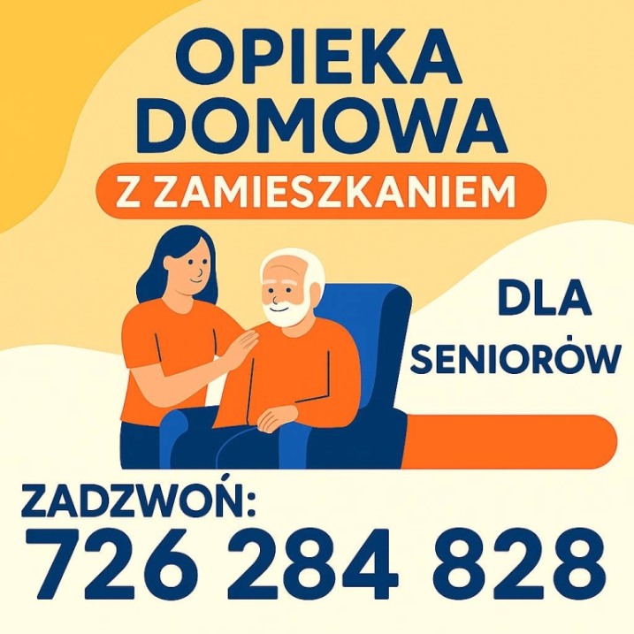 Opieka seniora Ostrołęka z zamieszkaniem. Zamów opiekę osób starszych