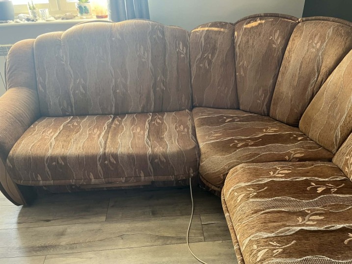 Duża rogówka rozkładana z fotelem