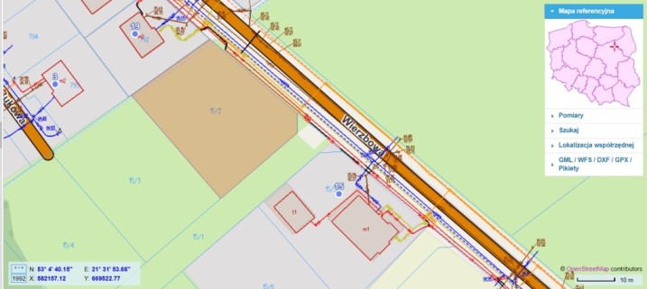 DZIAŁKA BUDOWLANA OLSZEWO - BORKI 10a UL. WIERZBOWA